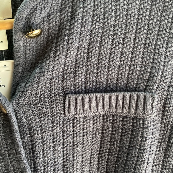 H&M Dark Blue Textured Cardigan - Picture 5 of 7